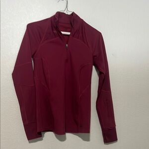 Aether Women’s Maroon Long Sleeve Athletic Top